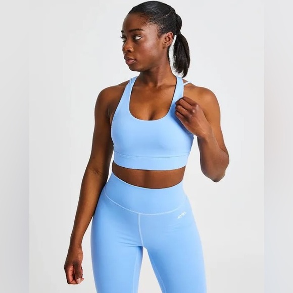 AYBL core sports bra placid blue size small like new - Picture 2 of 4